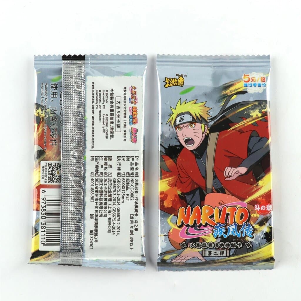 Box KAYOU Naruto Trading Cards (1 packets)
