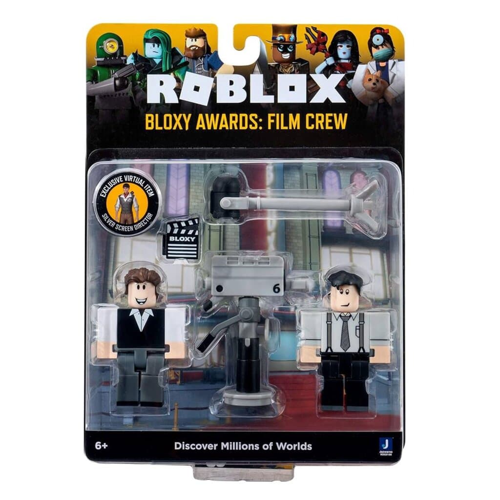 Roblox ROG0188 Bloxy Awards: Film Crew Celebrity Collection Game Pack