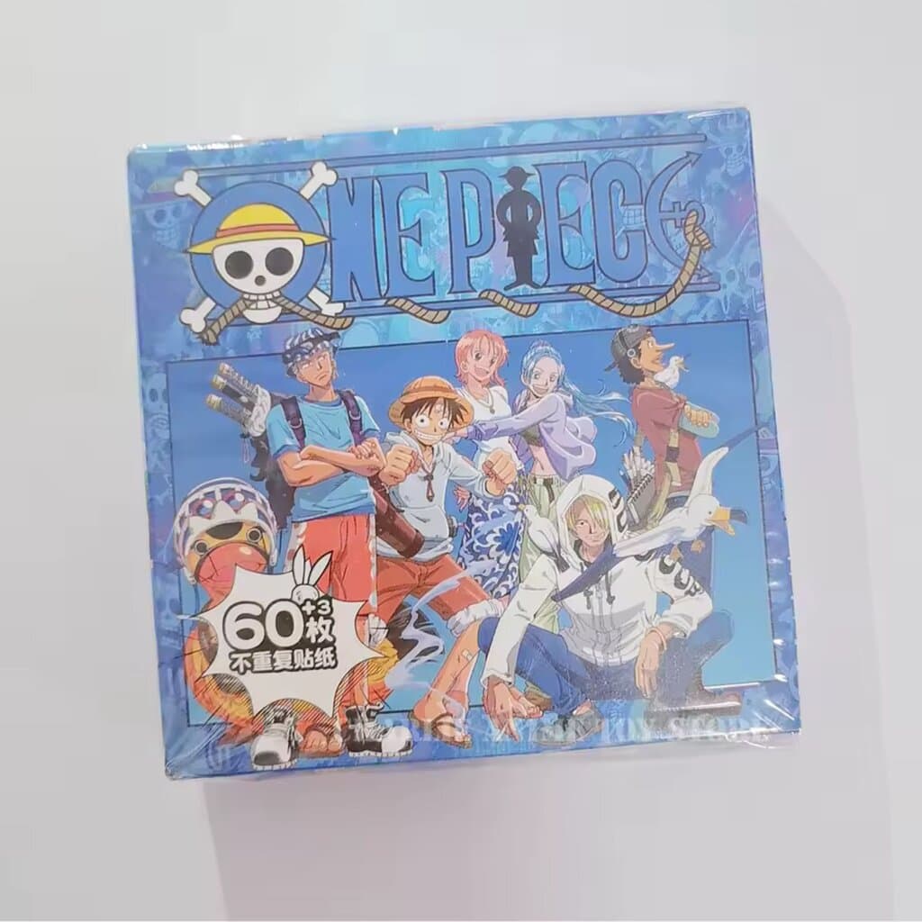 One Piece Figure Luffy Toy Sticker (60Pcs)