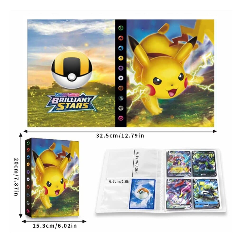 Pokemon 240 Card Album Book Anime Map #5