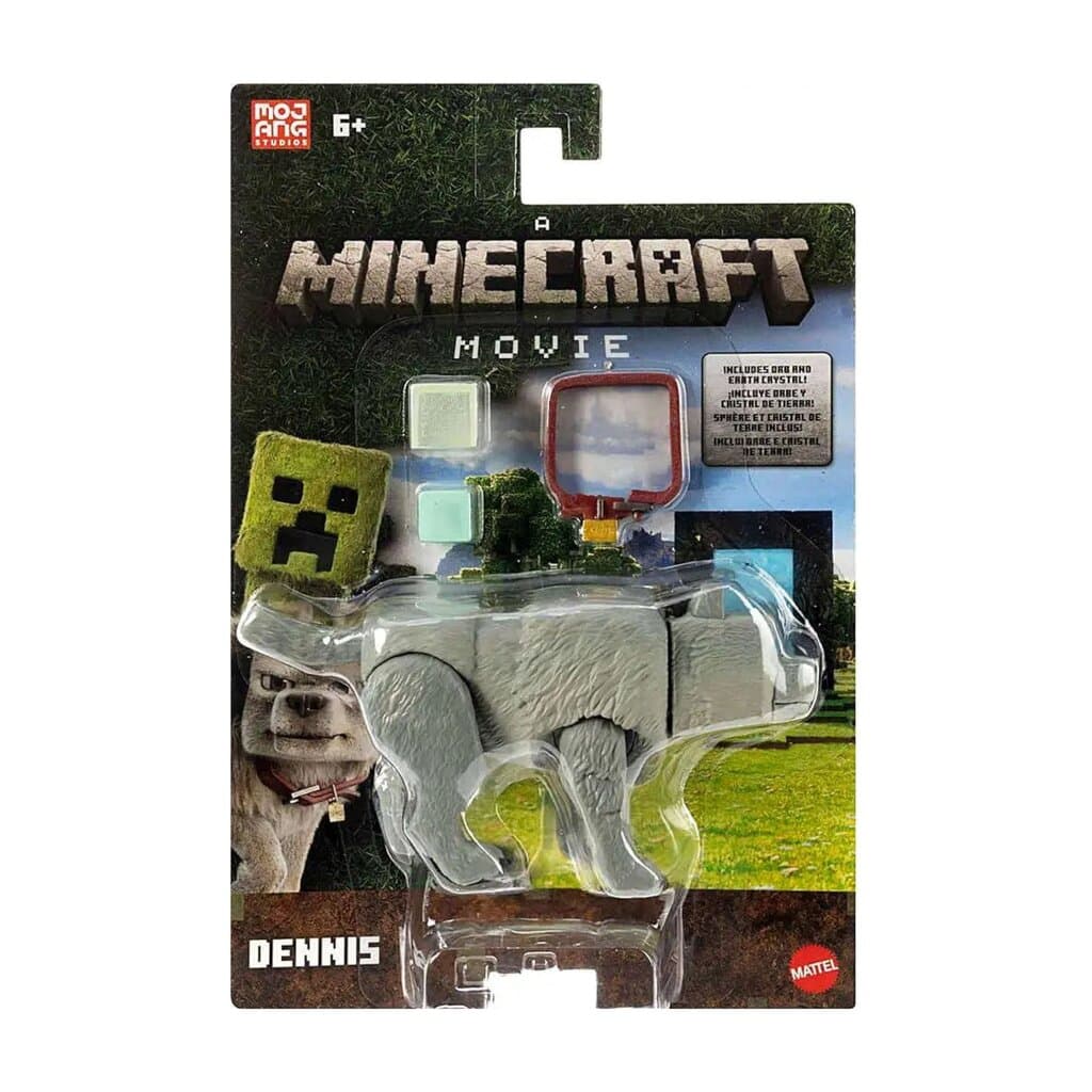 A Minecraft Movie Dennis Action Figure
