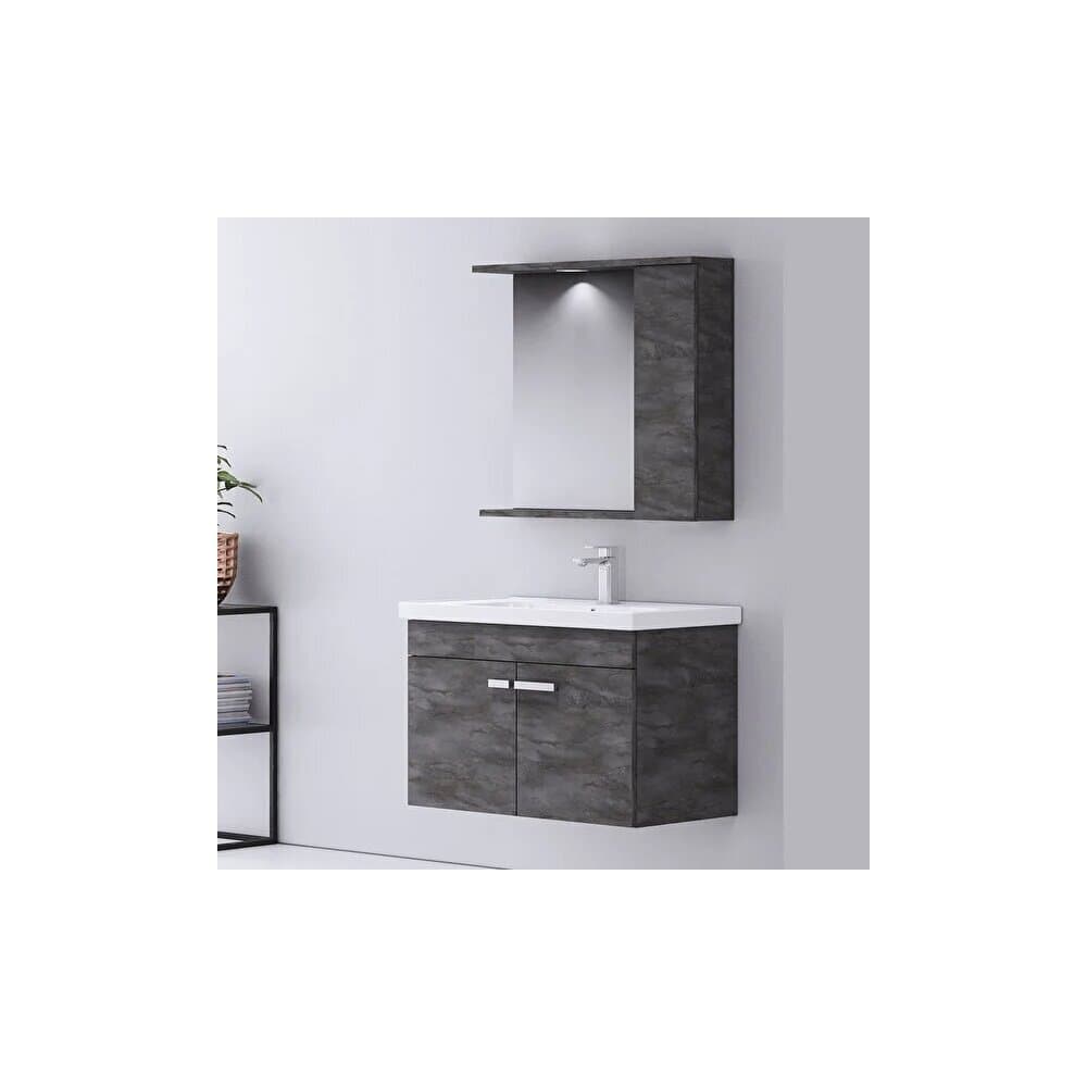 Orka Arya Set Bathroom Cabinet 60 Cm - Irony
