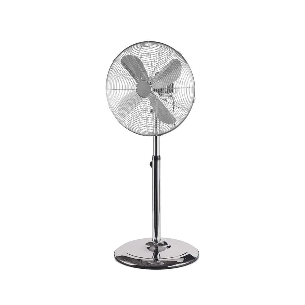 Koopman Footed Fan 45 Cm - Silver