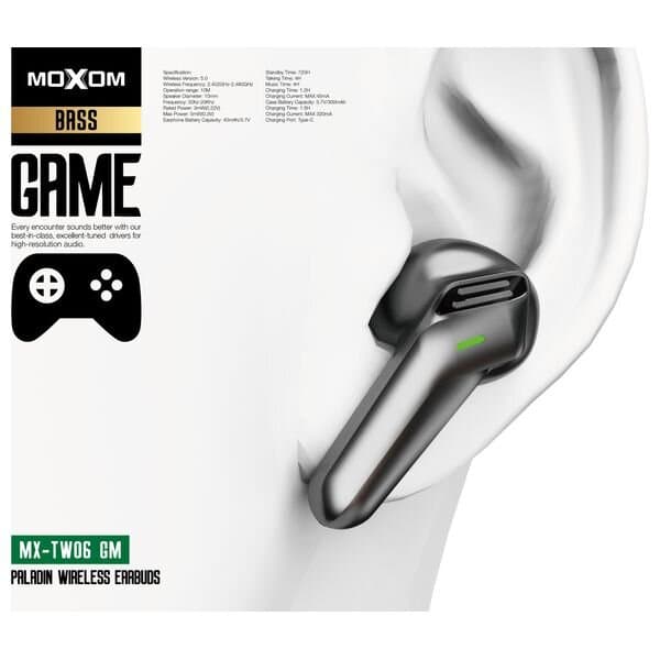 Moxom Wireless Earphones - MX-TW06 GM 3