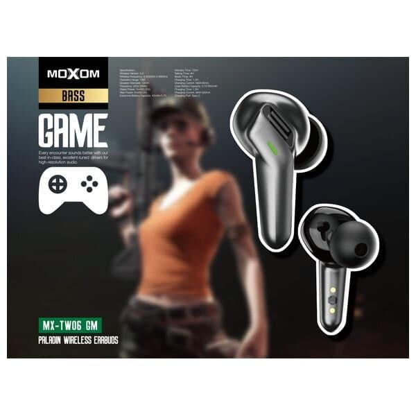 Moxom Wireless Earphones - MX-TW06 GM 4