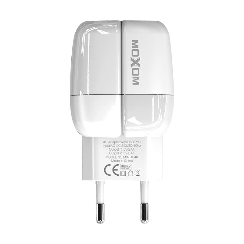 Moxom Charger - MX-HC48 Type-C White