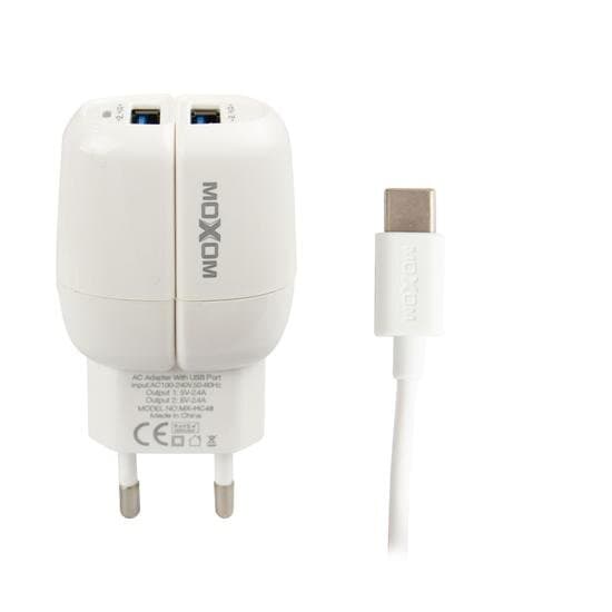 Moxom Charger - MX-HC48 Type-C White 2
