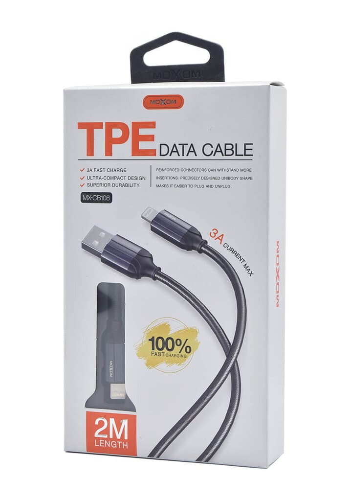 Moxom Lightning Cable - MX-CB108 (3m) 3