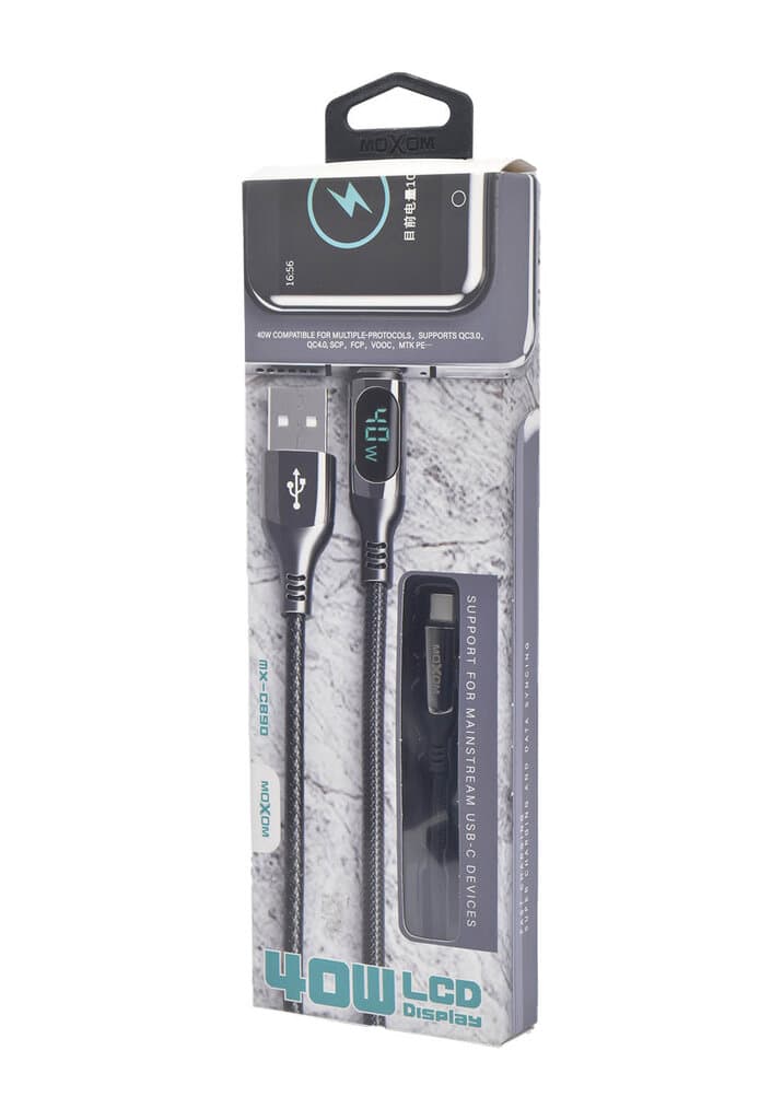 Moxom USB to Type-C Cable 40W - MX-CB90 3