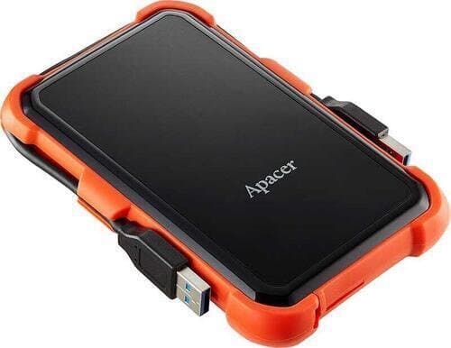 Apacer AC630 - External Hard Drive - 1TB - ORANGE - AP1TBAC630T-1
