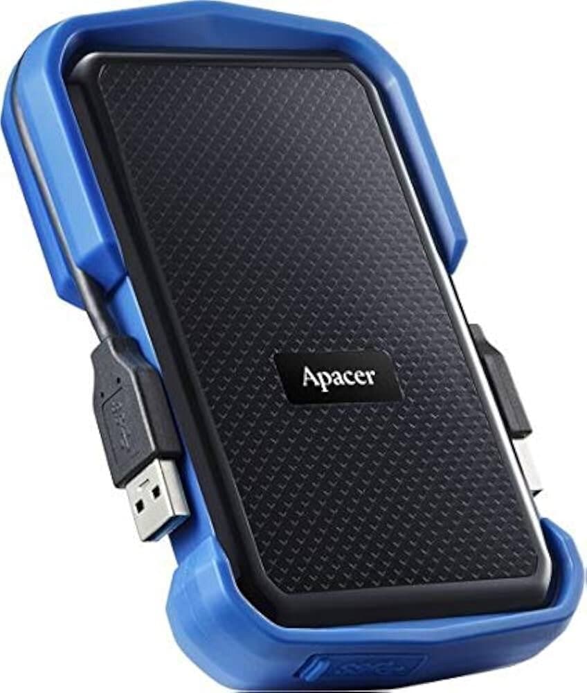 Apacer AC631 - External Hard Drive - 1TB - BLUE - AP1TBAC631U-1