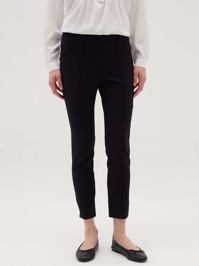 OVS Black Leggings with raised stitching