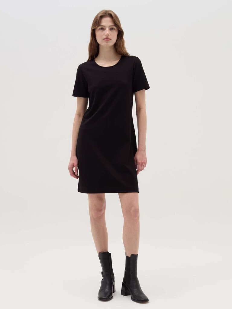 OVS Black Short tube dress