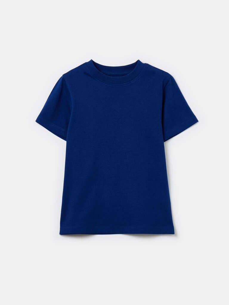 OVS KIDS Solid colour T-shirt in organic cotton