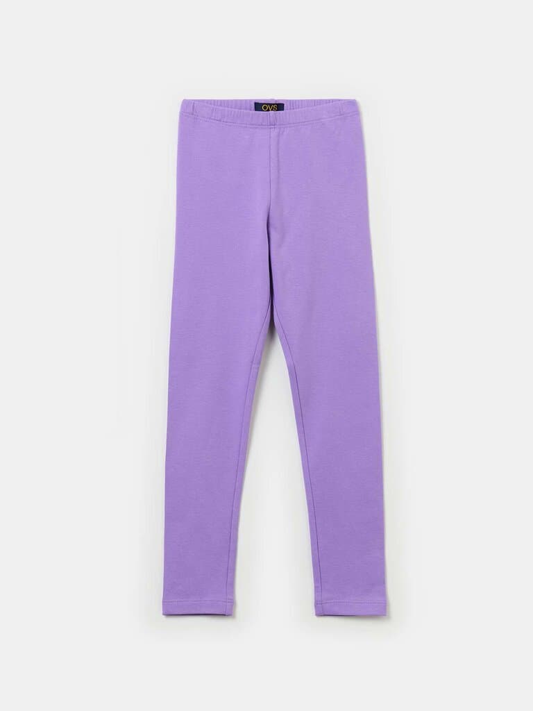 OVS KIDS Purple Stretch cotton leggings