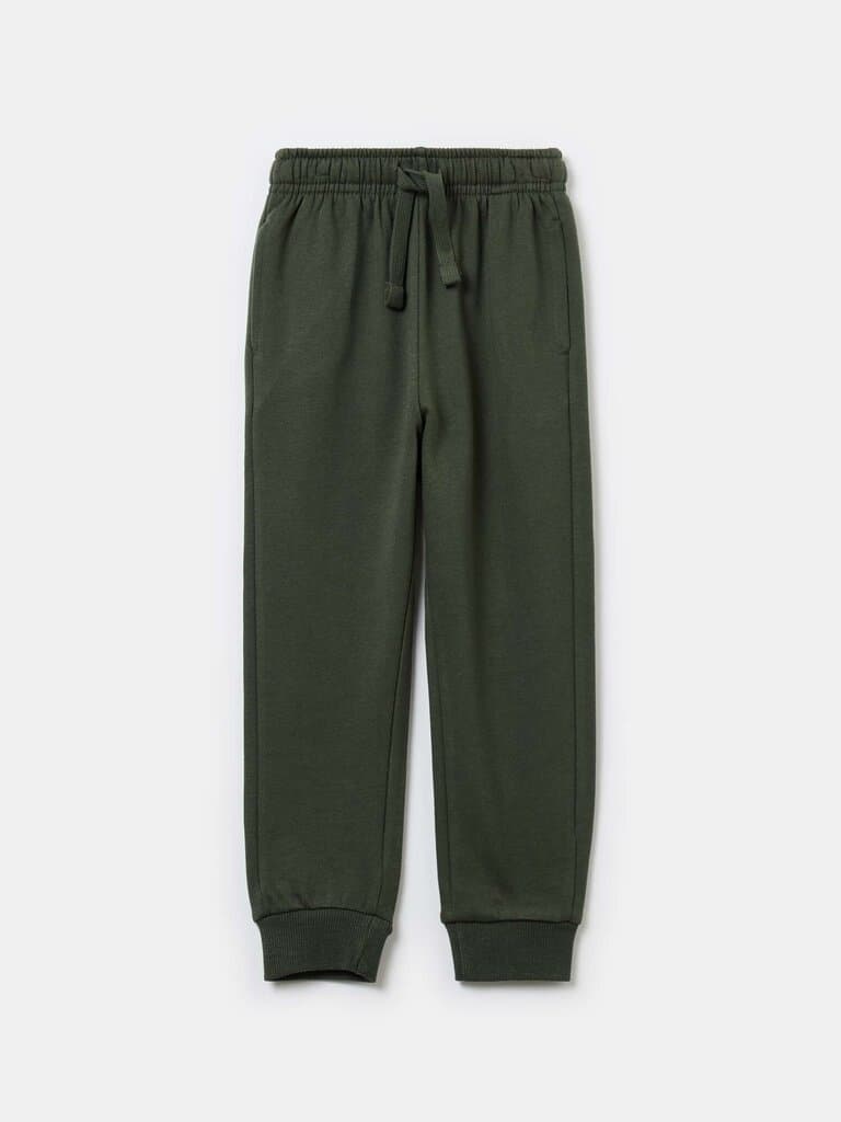 OVS KIDS Navy Blue Fleece joggers with pockets and drawstring