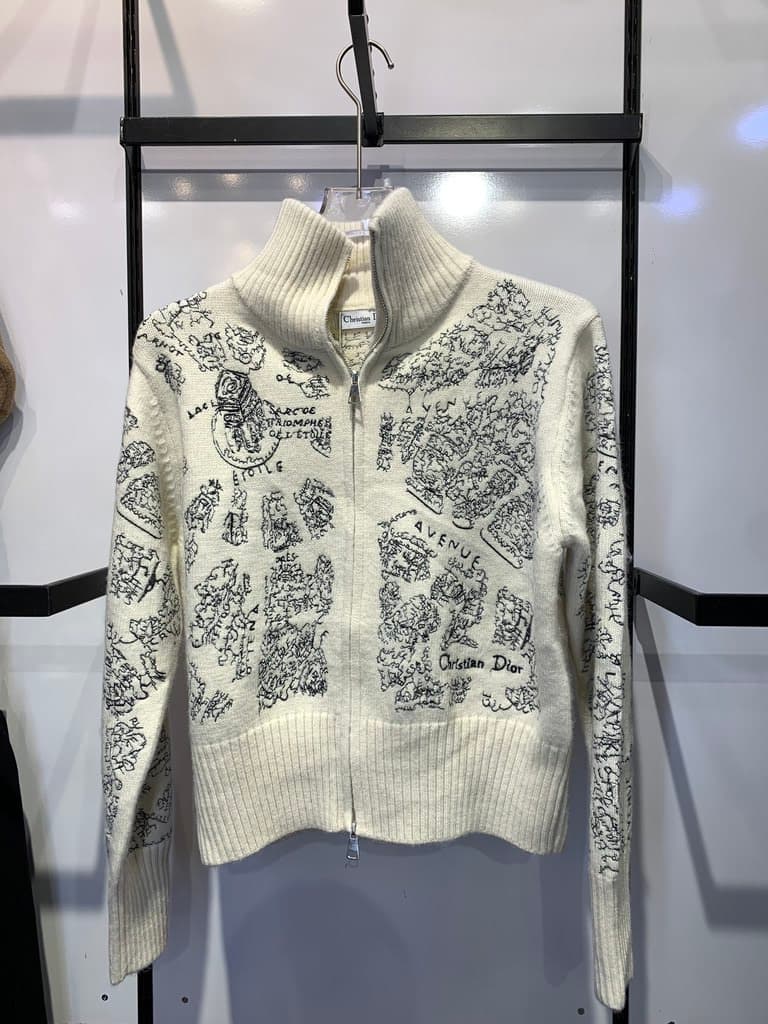 Dior Women's Wool Jacket - Off White