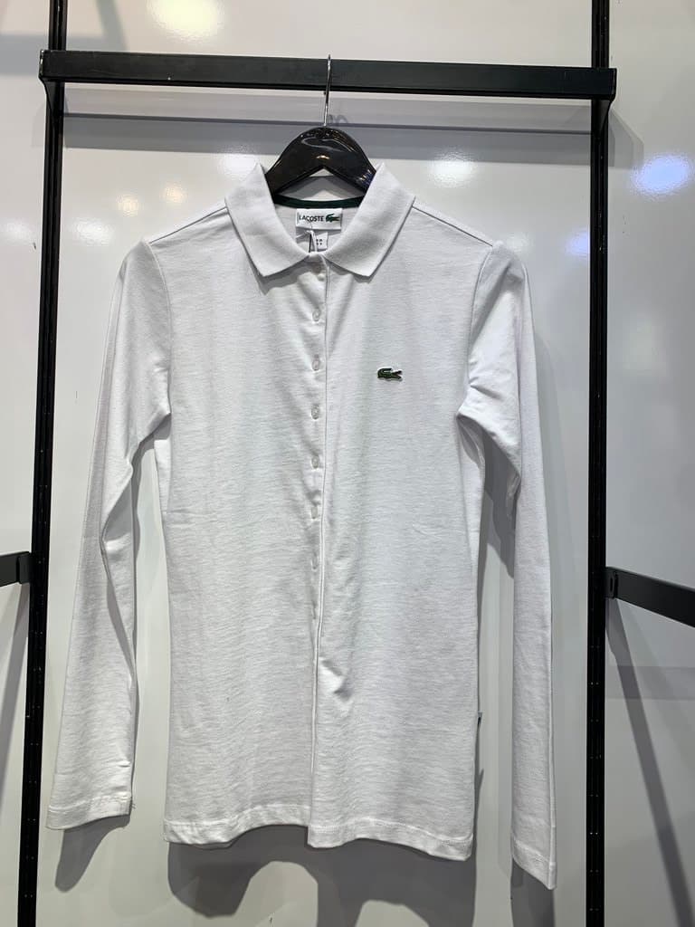 Lacoste Women's Cotton Shirt - White (36)
