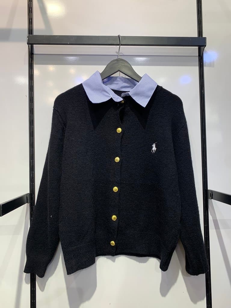 Women's Polo Wool Jacket - Master Quality - Black (free size)