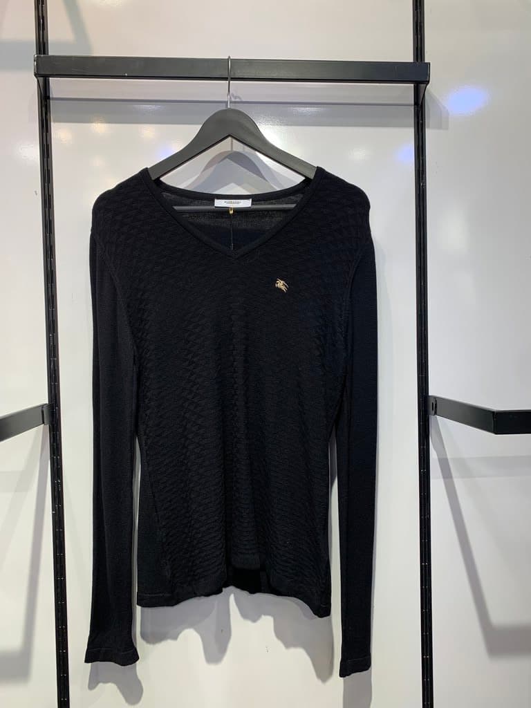 Burberry Women's Tricot Blouse - Master Quality - Black (36)