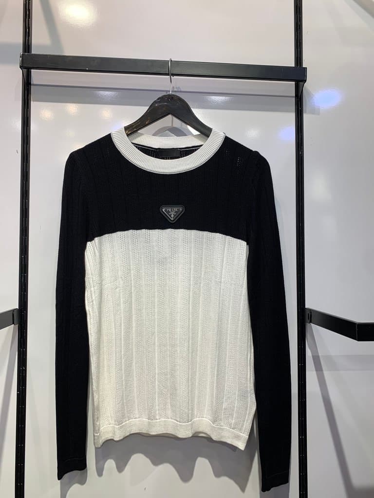 Prada Women's Tricot Blouse - Master Quality - White (36)