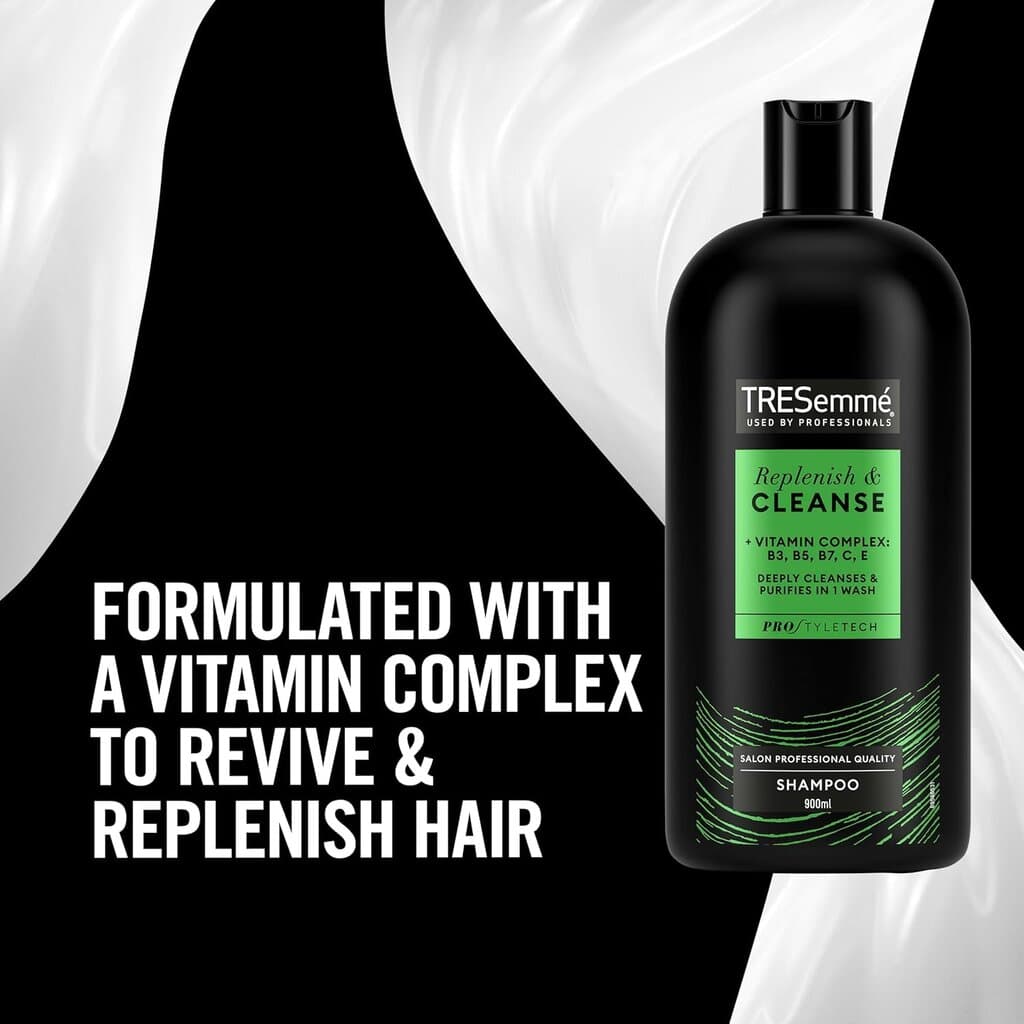 Tresemme Cleanse & Replenish Shampoo - 900ml 7