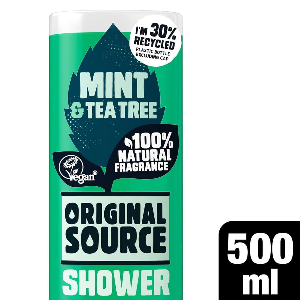 Original Source Mint & Tea Tree Shower Gel - 500ml 4