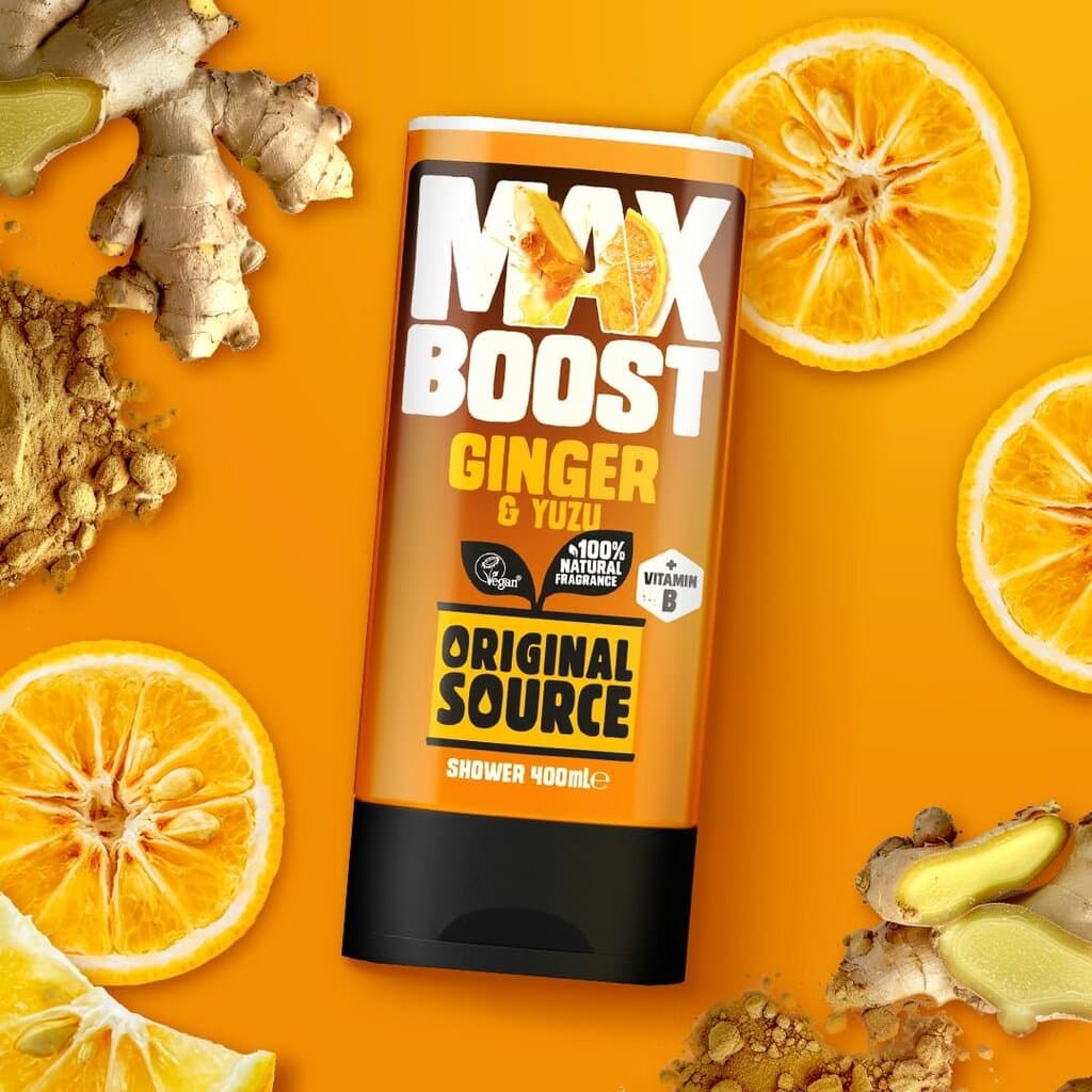 Original Source Max Boost Ginger and Yuzu Shower Gel - 400ml 5