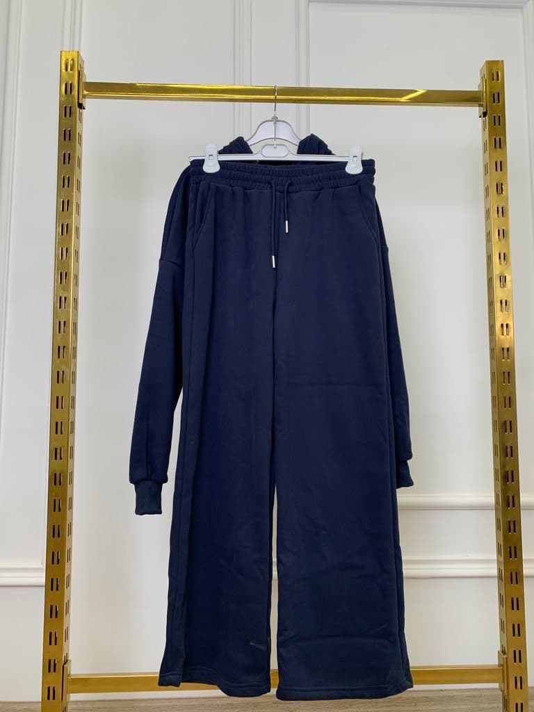 Zero Plus Women's Pajama Set - Navy Blue (S) 2