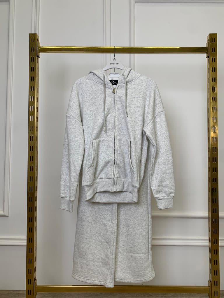 Zero Plus Women's Pajama Set - Light Gray (S)