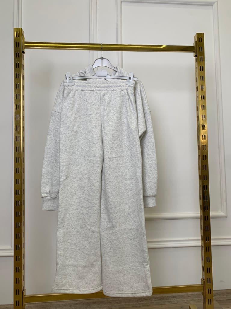 Zero Plus Women's Pajama Set - Light Gray (S) 3