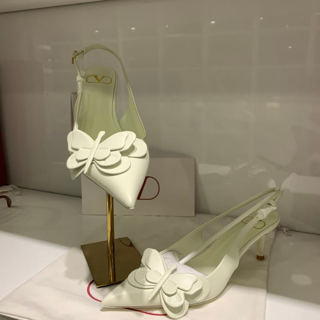 Valentino Women's Leather High Heels - Master Quality - White (41) 3
