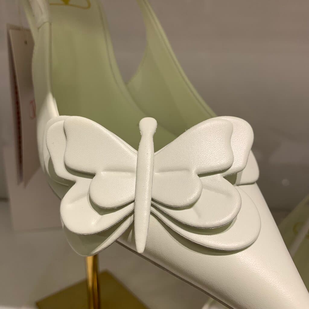 Valentino Women's Leather High Heels - Master Quality - White (41) 4