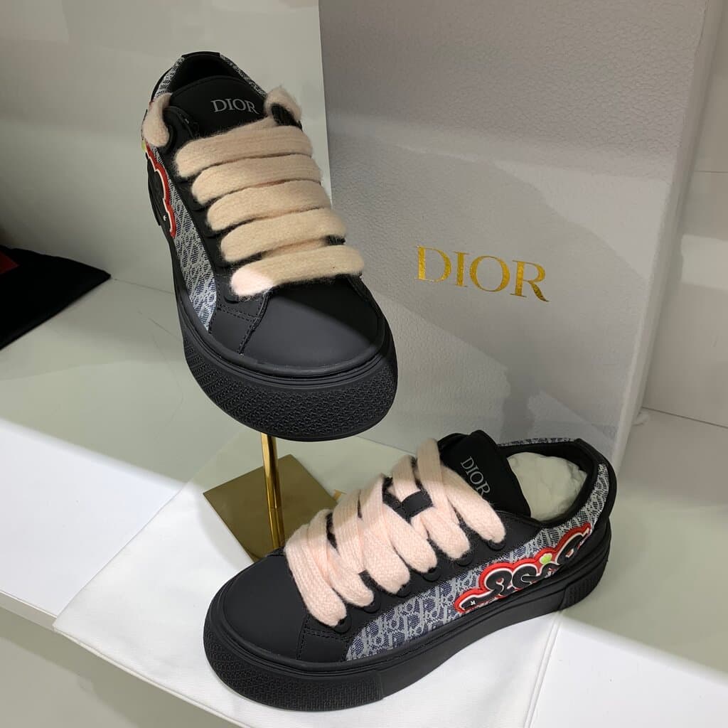 Dior Women's Sneakers - Master Quality - Black (41) 2
