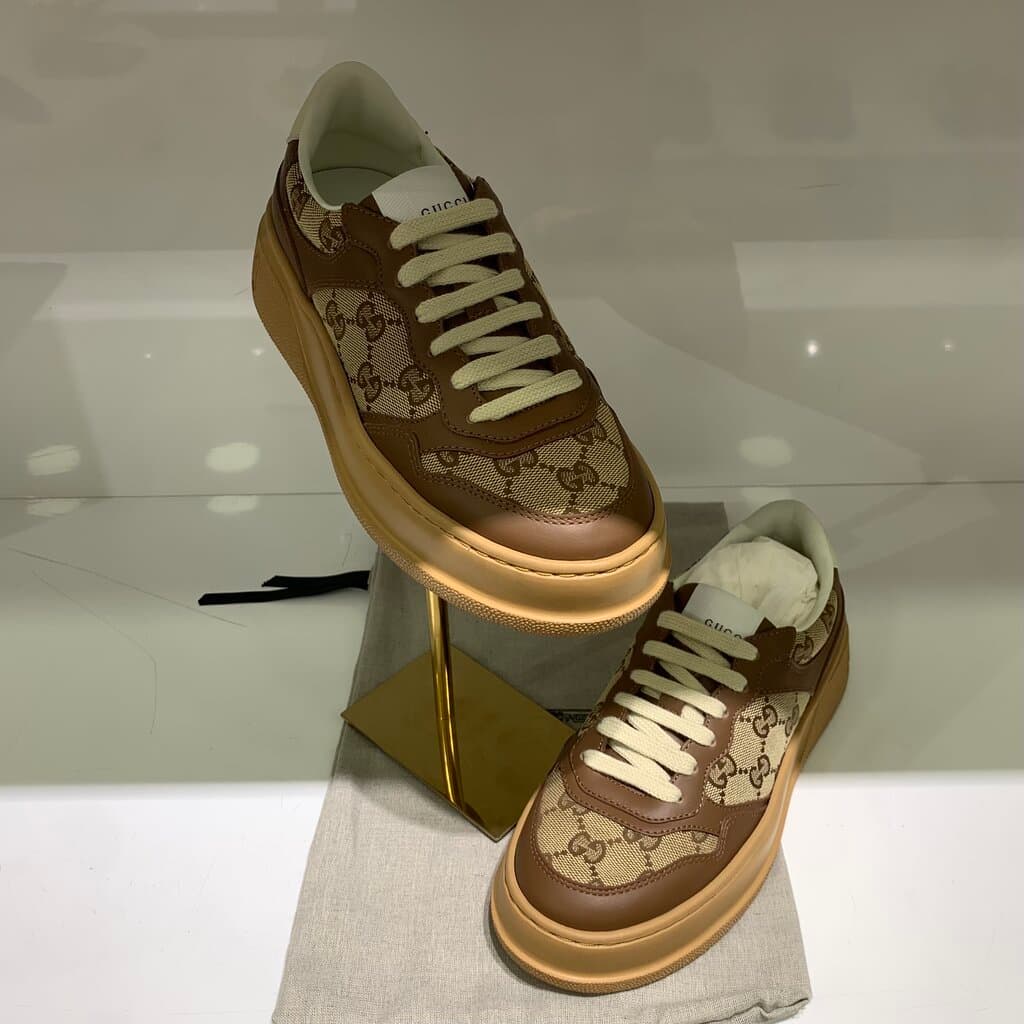 GUCCI Women's Sneakers - Master Quality - Brown (41) 2