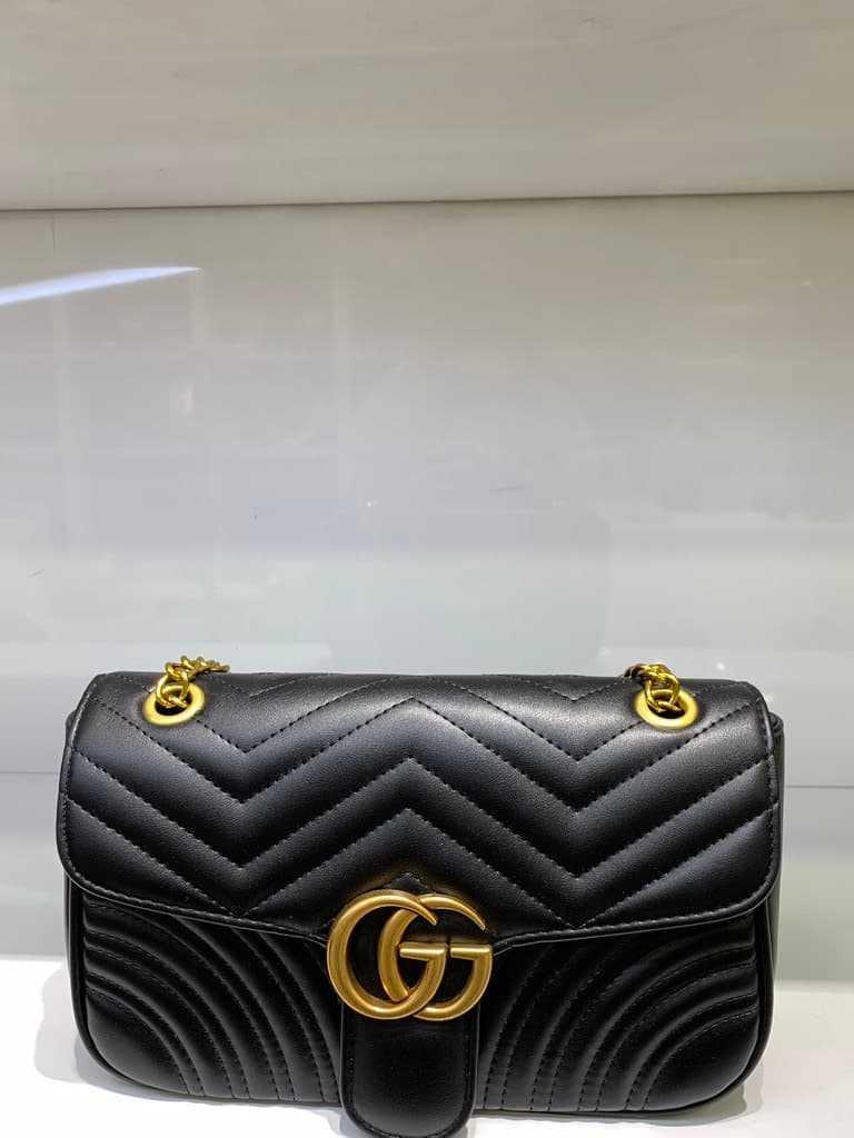 GUCCI Women's Leather Handbag - Master Quality - Black 2