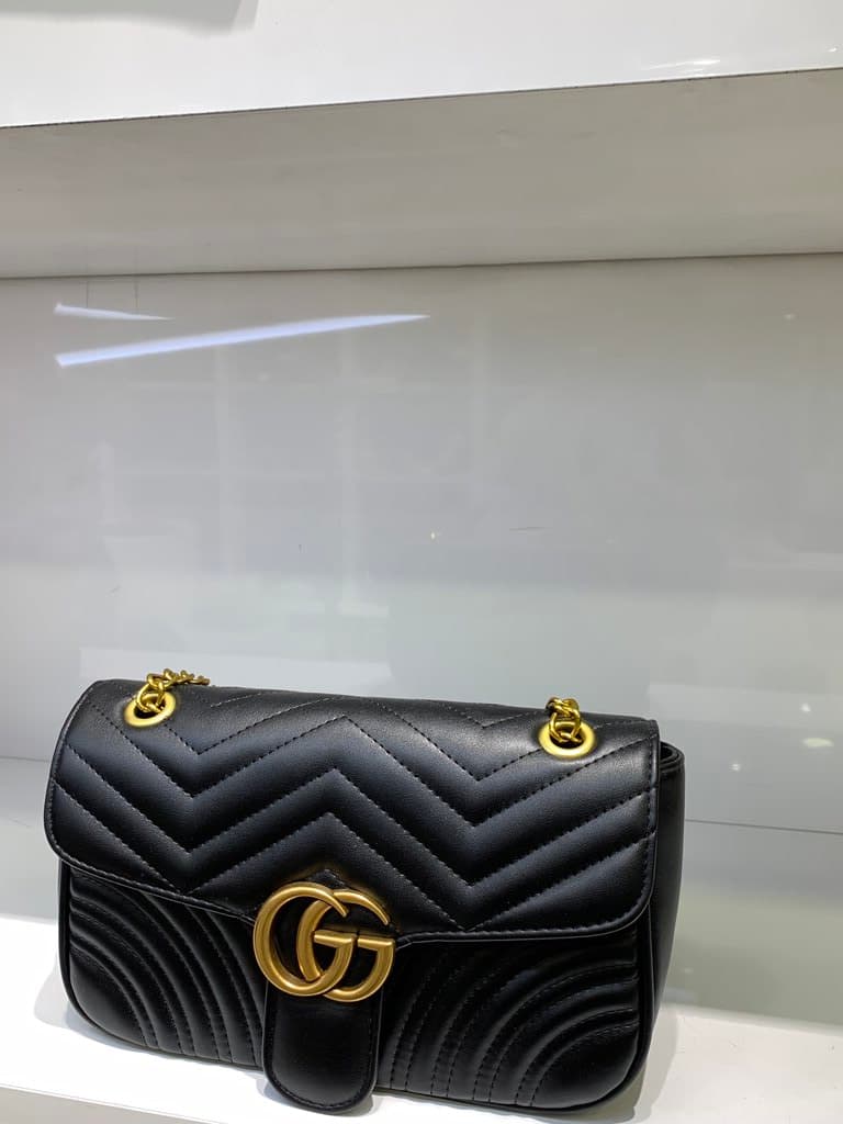 GUCCI Women's Leather Handbag - Master Quality - Black 3