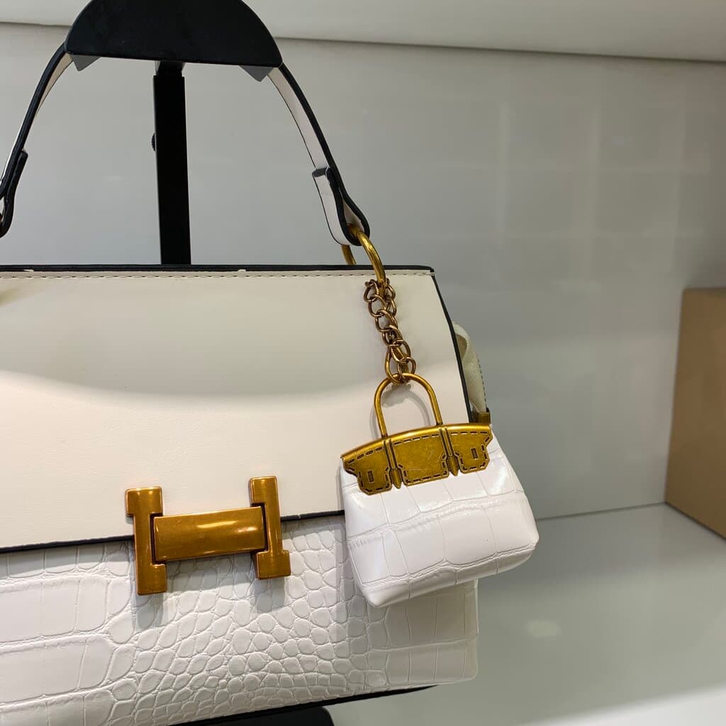 Hermes Women's Leather Bag - Master Quality - White 4