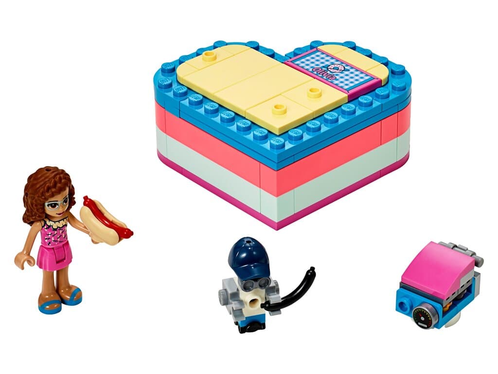 LEGO Friends Olivia's Summer Heart Box - 41387