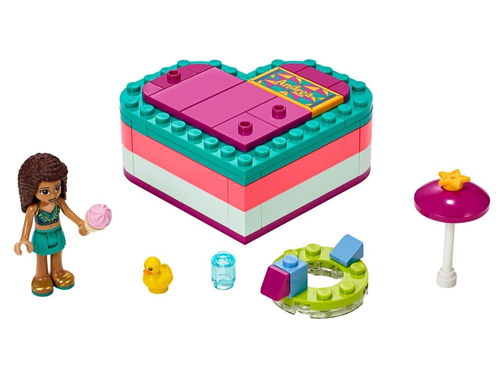 LEGO Friends Andrea's Summer Heart Box - 41384