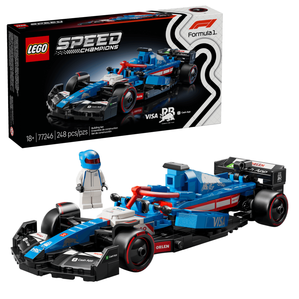 LEGO Speed Champions Visa Cash App RB VCARB 01 F1 Race Car - 77246