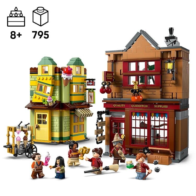 LEGO Harry Potter Quality Quidditch Supplies & Ice Cream Parlour - 76452