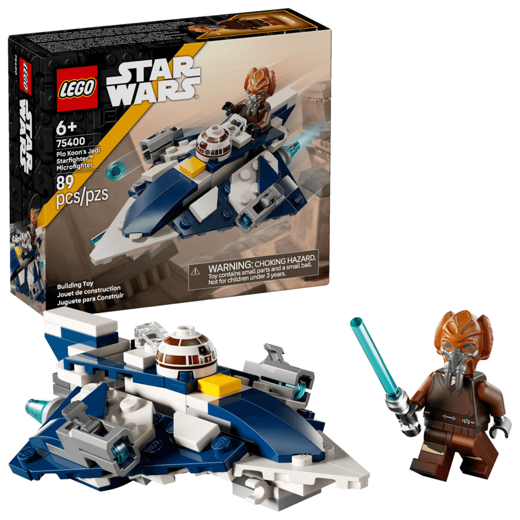 LEGO Star Wars Plo Koon's Jedi Starfighter Microfighter - 75400