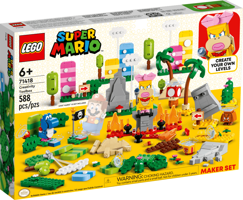 LEGO Super Mario Creativity Toolbox Maker Set - 71418