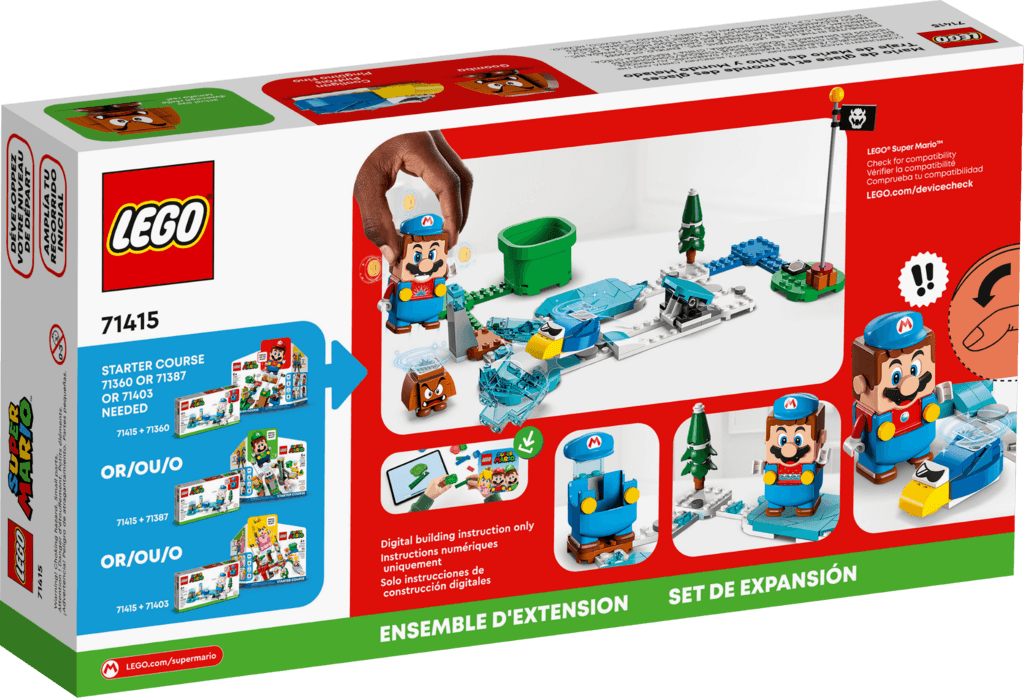 LEGO Super Mario Ice Mario Suit and Frozen World Expansion Set - 71415