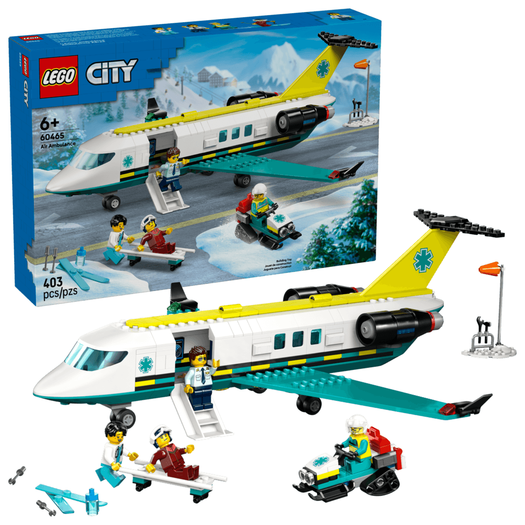 LEGO City Emergency Air Ambulance Airplane - 60465