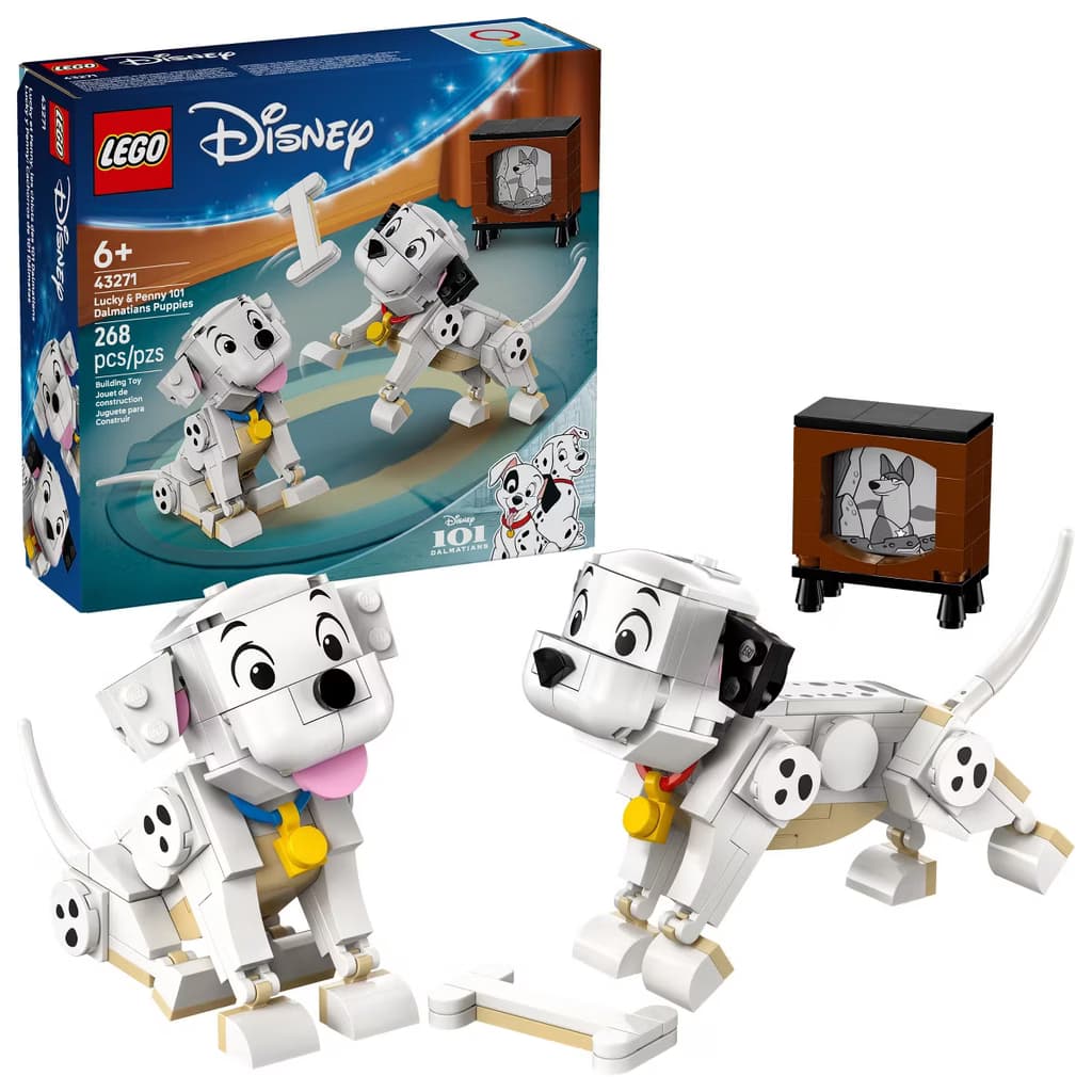 LEGO Disney Lucky & Penny 101 Dalmatians Puppies - 43271