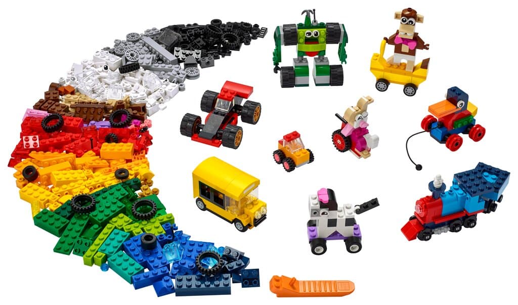LEGO Classic Bricks and Wheels - 11014