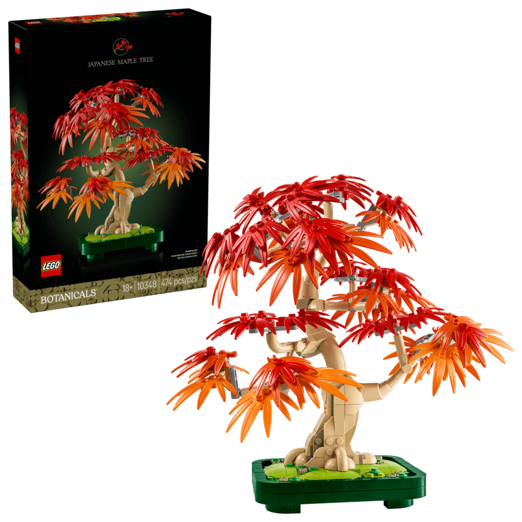 LEGO Botanical Japanese Red Maple Bonsai Tree - 10348
