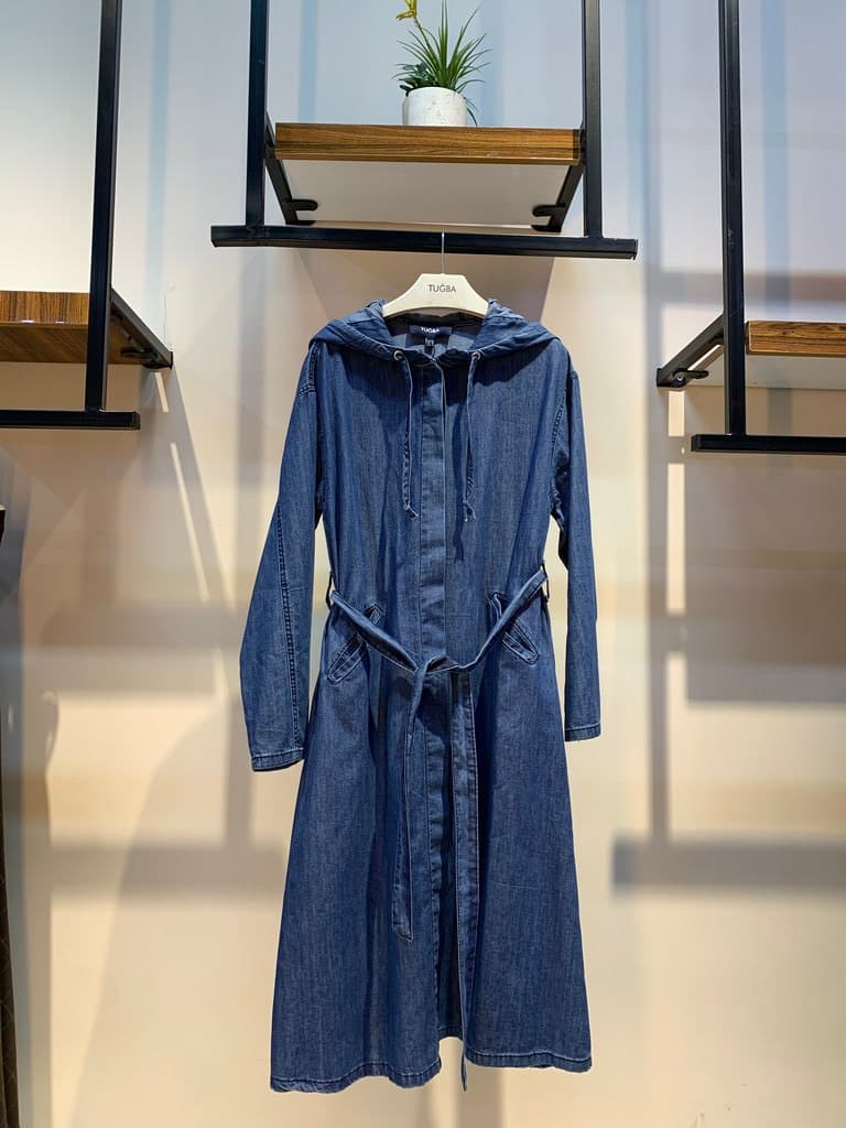 Tuğba Women's Denim Dress - Denim (38)